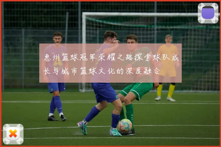 惠州篮球冠军荣耀之路探索球队成长与城市篮球文化的深度融合